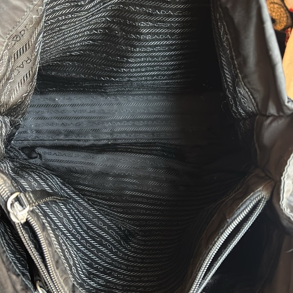 Authentic Prada  black nylon large tote - Picture 12 of 14